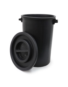 DEPOSITO REDONDO CON TAPA 120L.