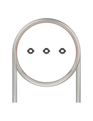 SET TUBO FLEXIBLE PARA VOLCANO HYBRID (3 UNIDADES)