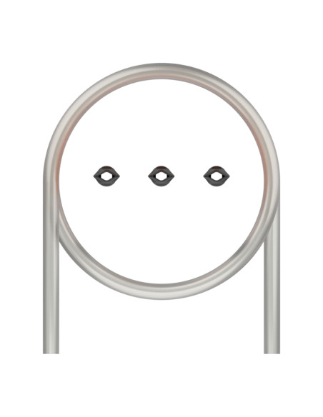 SET TUBO FLEXIBLE PARA VOLCANO HYBRID (3 UNIDADES)