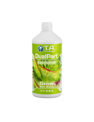 DUALPART GROW AGUA BLANDA 1 L TERRA AQUATICA