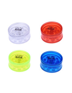 GRINDER PLASTICO BASICO (42 MM) - DISPLAY 24 UDS - COLORES VARIOS - CH 2
