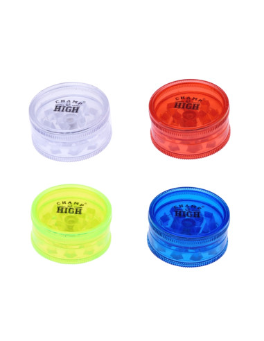 GRINDER PLASTICO BASICO (42 MM) - DISPLAY 24 UDS - COLORES VARIOS - CH