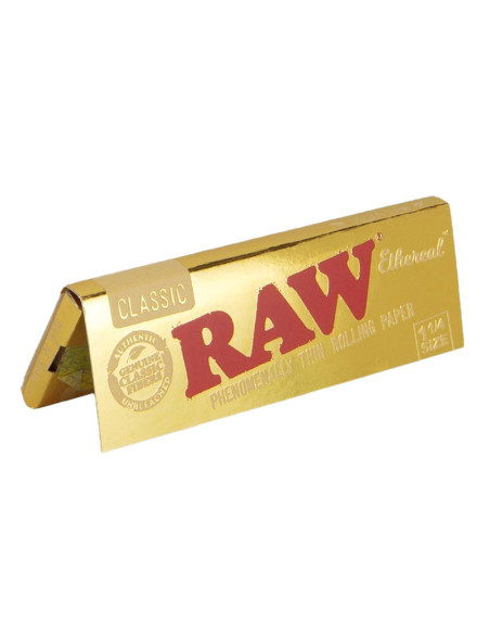 PAPEL RAW ETHEREAL 1.1/4 (24 LIBRITOS)