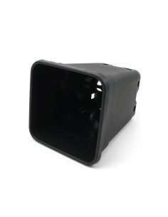 MACETA PURE NEGRA CUADRADA 5LTR (18X18X23CM) (32 UDS) PURE FACTORY