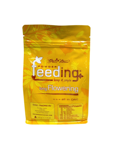 GREEN HOUSE POWDER FEEDING LONG FLOWERING 500 GR (BOLSA)