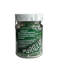 FILTROS PURIZE XTRA SLIM (100 UDS / TARRO CRISTAL) VERDE 2