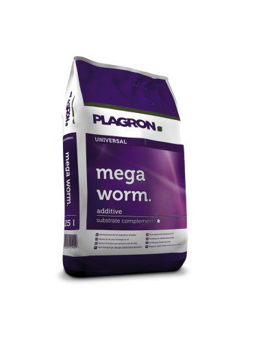 MEGAWORM (HUMUS LOMBRIZ) 25 L. PLAGRON