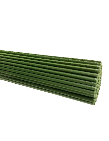 TUTOR DE ACERO PLASTIFICADO 120CM (100 UNIDADES)