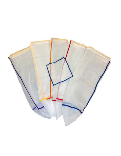 SET 5 MALLAS 120 LITROS (220, 160, 120, 73, 25 MICRAS) MEDICAL NETS 2