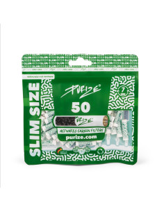 FILTROS PURIZE SLIM SIZE (50 UDS / BOLSA) BLANCO 2