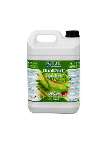 DUALPART GROW AGUA DURA 5 L TERRA AQUATICA