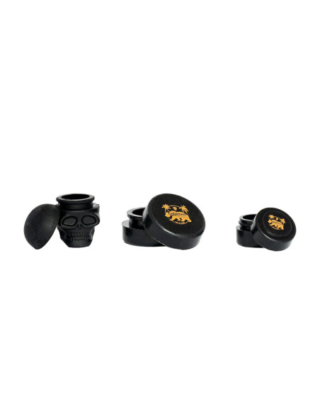BOTE DE SILICONA CALIFORNIA BLACK EDITION (PACK 6 UNIDADES)
