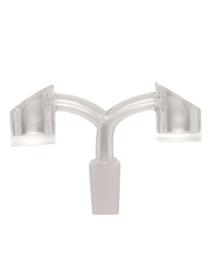 BANGER DOBLE DE CUARZO QNUBU COLORADO (ACOPLE MACHO)