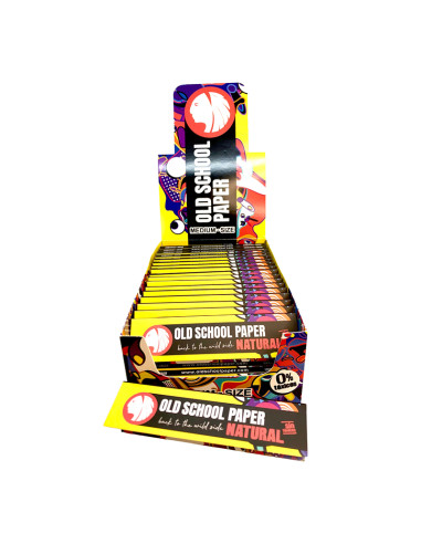 PAPEL OLD SCHOOL PAPER MEDIUM SIN TOXICOS (50 UND)