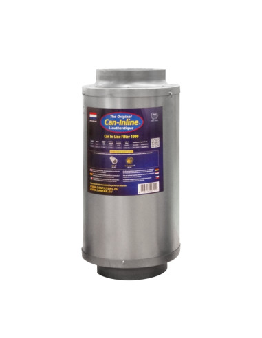 FILTRO CARBON CAN FILTER IN LINE 1000 M3/H 200 MM