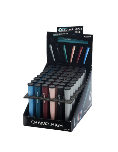 PORTA CONO DE GOMA CHAMP HIGH (DISPLAY 48 UNIDADES)