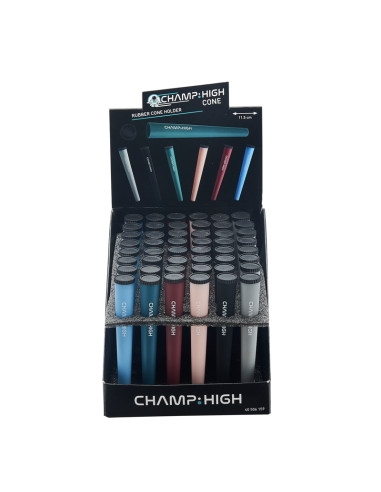 PORTA CONO DE GOMA CHAMP HIGH (DISPLAY 48 UNIDADES)