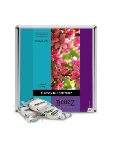 B'CUZZ BLOSSOM BUILDER TABZZ TABLETAS EFERVESCENTES (16 units)