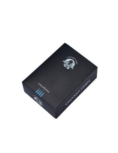 SOPLETE / MECHERO DE LLAMA AZUL CHAMP HIGH 4 B. FLAMES (DISPLAY 6 UDS)