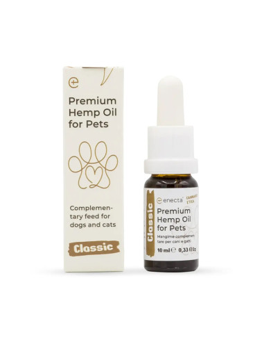 PREMIUM HEMP OIL PARA MASCOTAS (500MG-10ML) CBD ENECTA