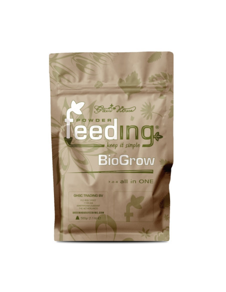 GREEN HOUSE POWDER FEEDING BIO GROW 500 GR