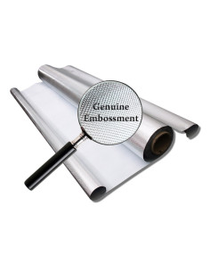 PLASTICO REFLECTANTE HEAVY DUTY DIAMOND 120 MICRAS X 1,25 X 100 M