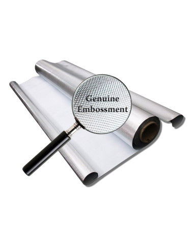 PLASTICO REFLECTANTE HEAVY DUTY DIAMOND 120 MICRAS X 1,25 X 100 M
