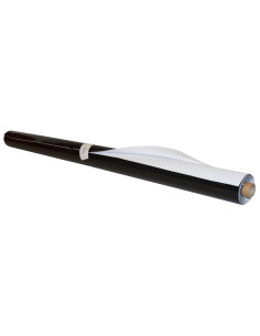 PLASTICO REFLECTANTE NEGRO-BLANCO 2X10 METROS 125 MICRAS