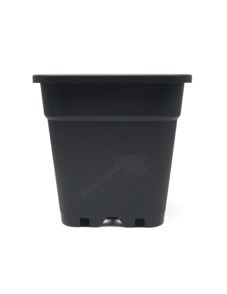 MACETA NEGRA CUADRADA 14 LTR  THOR ECO (30 UNIDADES)