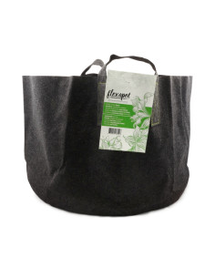 FLEXAPOT MACETA TEXTIL GRIS 113,5 LITROS (30 GAL) (5 UNIDADES)