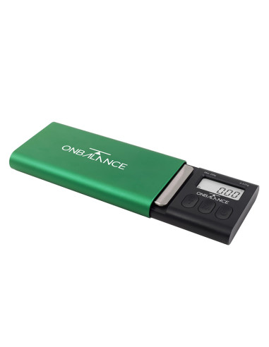 BASCULA DE BOLSILLO DESLIZANTE ON BALANCE SD-200-GN VERDE (200 G X 0.0