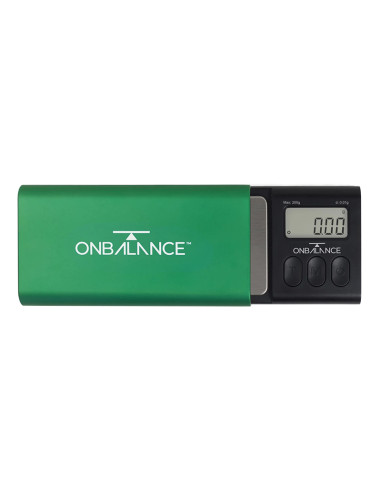 BASCULA DE BOLSILLO DESLIZANTE ON BALANCE SD-200-GN VERDE (200 G X 0.0