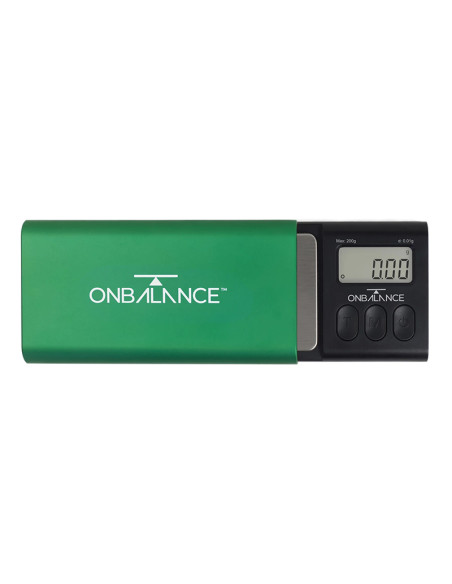 BASCULA DE BOLSILLO DESLIZANTE ON BALANCE SD-200-GN VERDE (200 G X 0.0