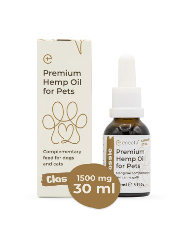 PREMIUM HEMP OIL PARA MASCOTAS (1500MG-30ML) CBD ENECTA