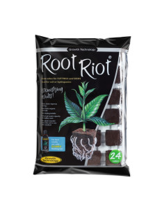 BANDEJA SEMILLERO ROOT RIOT GROWTH TECHNOLOGY - 24 ALVEOLOS (31 X 19 C